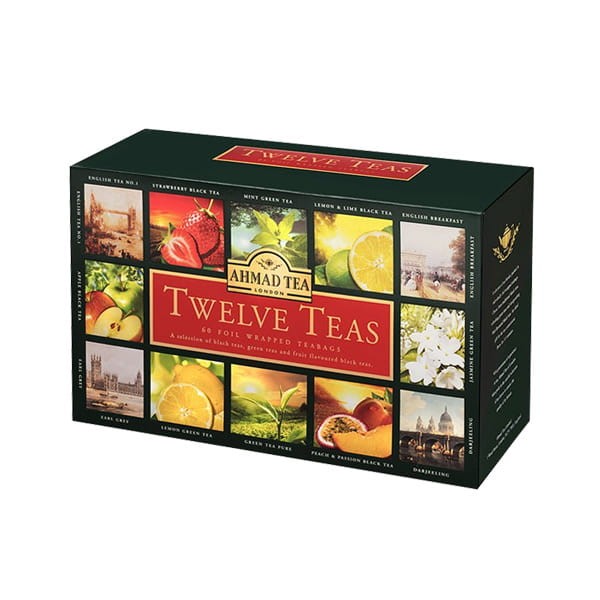 Ahmad TEA Herbata aromatyzowana Twelve Teas 60 torebek
