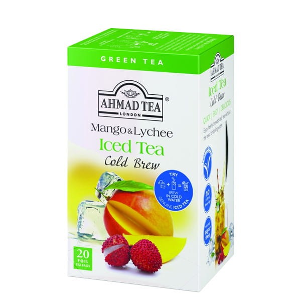 Ahmad TEA Mango & Lychee Cold Brew Iced Tea ex20 AHM.MAG.LYCHEE.EX20K