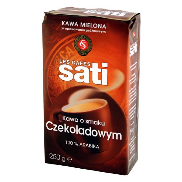 Cafe Sati Polska o smaku Czekoladowym 250g kawa mielona