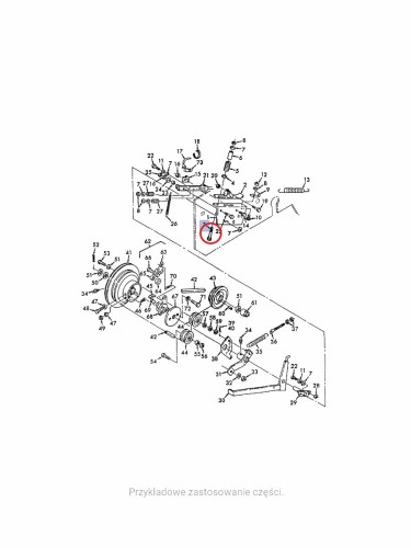 NEW HOLLAND CASE ŚRUBA CASE CNH 87936 87936
