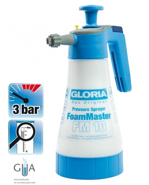 GLORIA opryskiwacz ciśnieniowy FOAMMASTER FM 10 1L – do nakładania piany