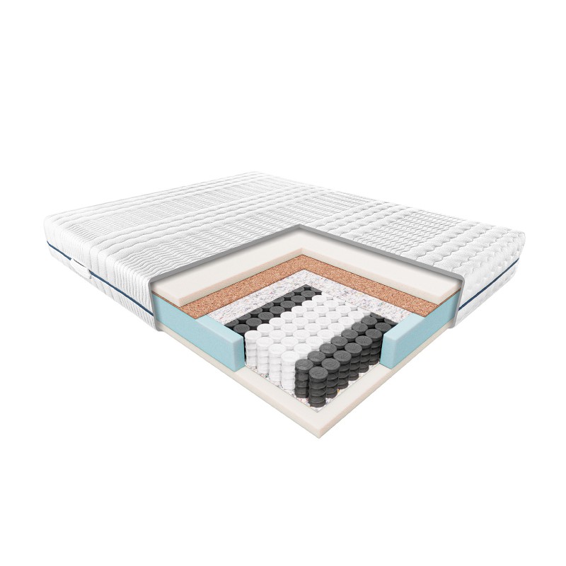 JANPOL DELIA – materac multipocket, sprężynowy, Rozmiar - 120x190, Pokrowiec - Smart NAJLEPSZA CENA,