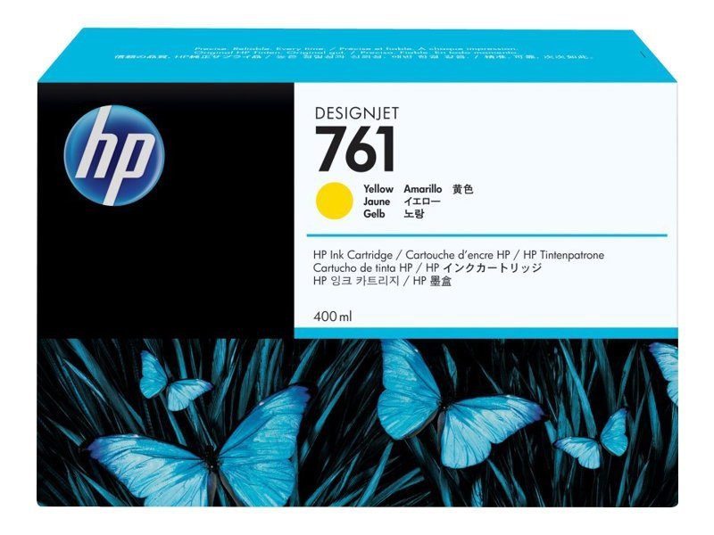 Tusz zamiennik Yvesso nr 761 Yellow  do HP DesignJet T7100,T7200 (400 ml) CM992A