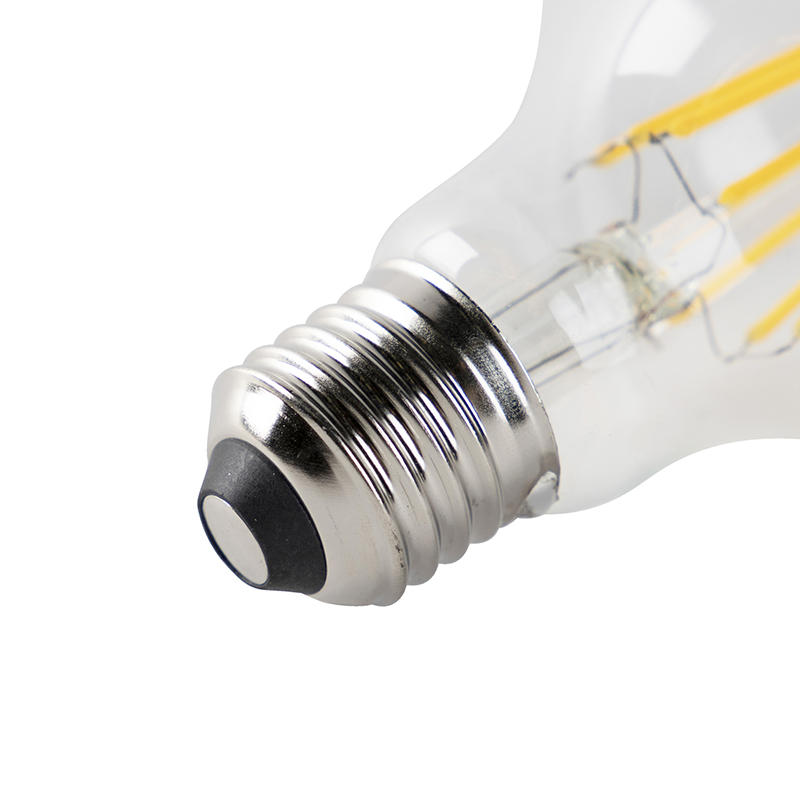 LUEDD Zestaw 5 ściemnialnych lamp LED E27 przezroczyste szkło 7W 806 lm 2700K
