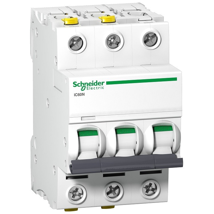 Schneider Electric Wyłącznik nadprądowy trójbiegunowy C 25A iC60N A9F04325