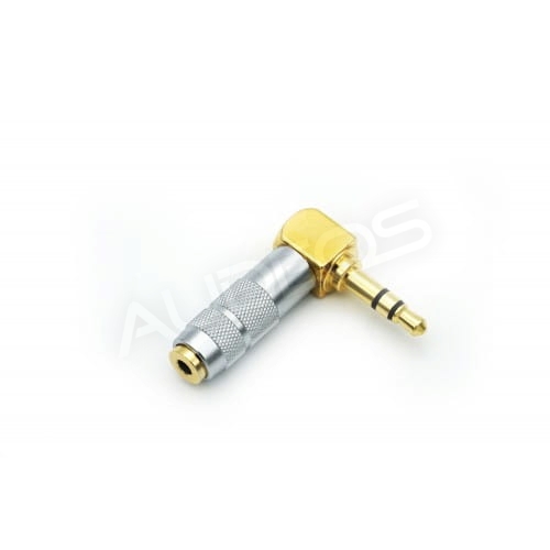 Adapter Effect Audio z 2,5 mm na 3,5 mm (kątowy)