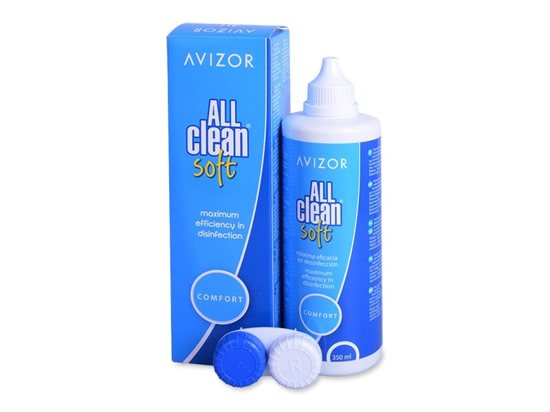 Płyn do soczewek Avizor All Clean Soft 350 ml