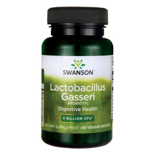 Swanson - Lactobacillus Gasseri, 3 Miliardy CFU, 60 vkaps