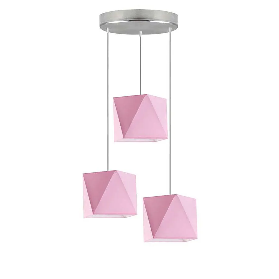 Lampa wisząca z abażurami nad stół - G2-T07