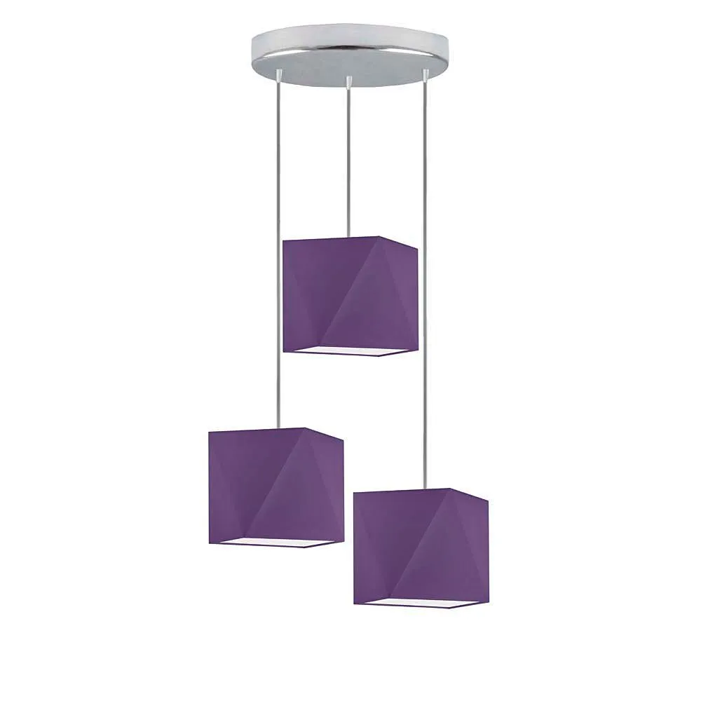 Lampa wisząca z geometrycznymi kloszami - K8-T65