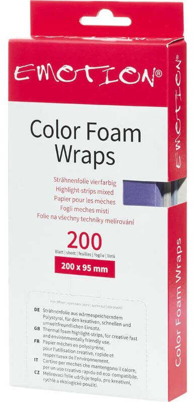 Efalock Color Foam Wraps paski do koloryzacji 9,5x20cm