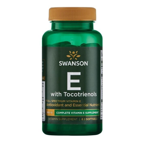 SWANSON Full Spectrum Witamina E z tokotrienolami 60 kaps.