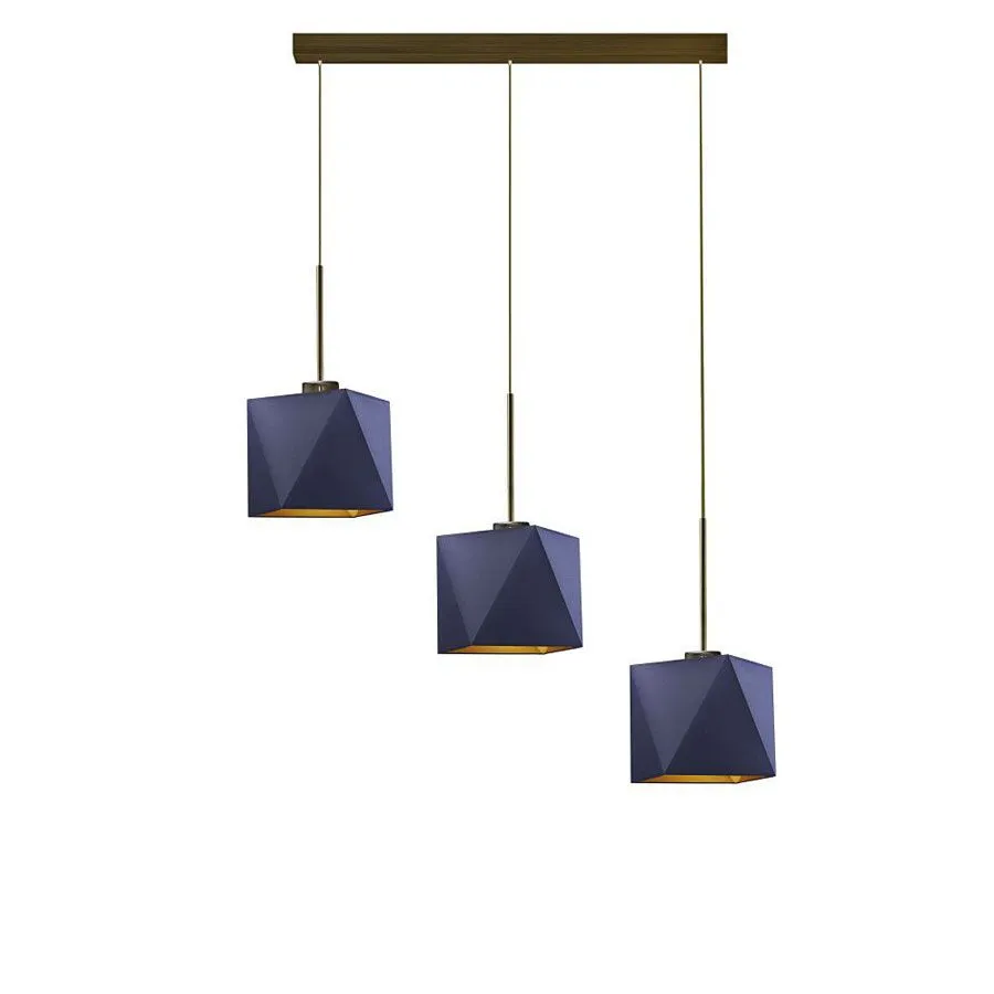 Lampa wisząca z abażurami nad stół - H0-G66