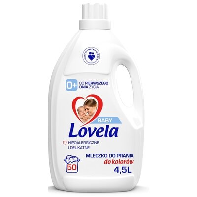 Lovela Baby Hipoalergiczne mleczko prania kolorów