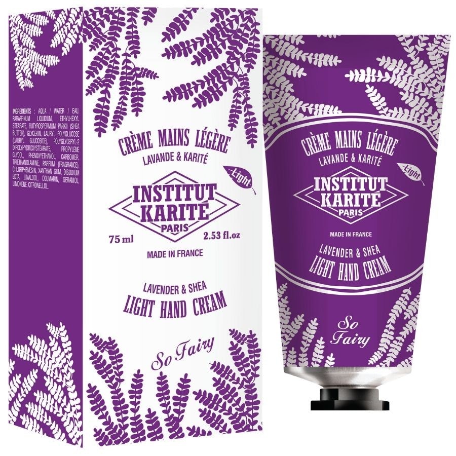 Institut Karité Paris Instytutu karité Paris światła Shea krem do rąk dzięki czemu Fee  lawenda 75 ML IK0504