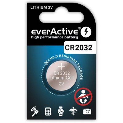 EverActive Bateria litowa mini CR2032 1 sztuka CR2032
