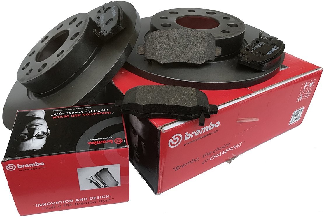 brembo Tarcze klocki hamulcowe tylne BREMBO Jeep Renegade 08.9364.11+P37020