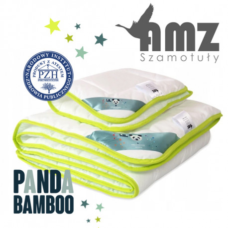 Komplet dziecięcy PANDA BAMBOO AMZ 90x120 + 40x60