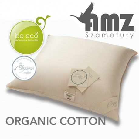 Poduszka ORGANIC COTTON PUCH GĘSI 90% AMZ 50x70