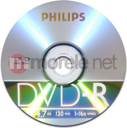 Philips DVD+R 4.7 GB 16x 10 sztuk DR4S6B10F