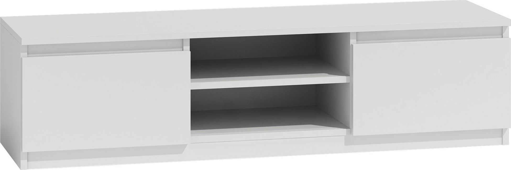 Elior Szafka RTV Verta 3X 140 cm - biała