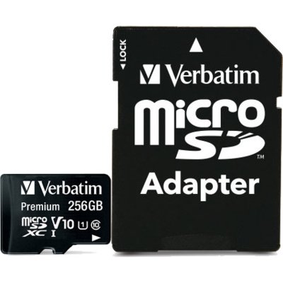 Verbatim Micro SDXC 256GB Class 10 UHS-1 + adapter SD (44087)