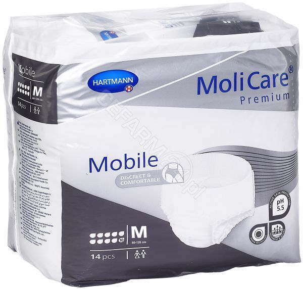 Hartmann Majtki chłonne MoliCare Premium Mobile 10K rozmiar M x 14 szt
