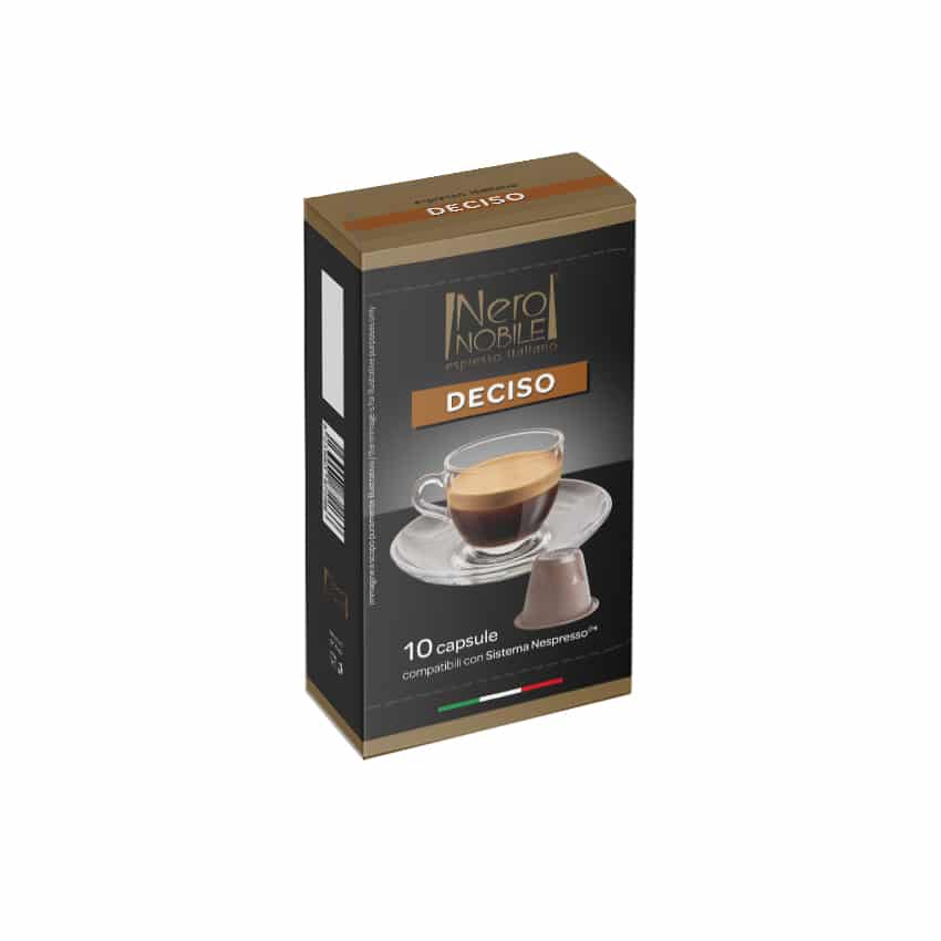 Deciso NeroNobile kapsułki do Nespresso - 10 kapsułek