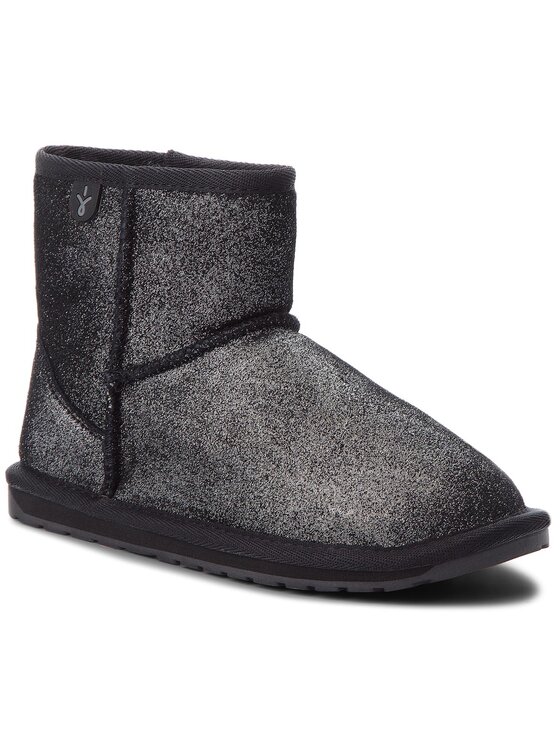 EMU Australia Buty Wallaby Mini Metallic K11856 Czarny