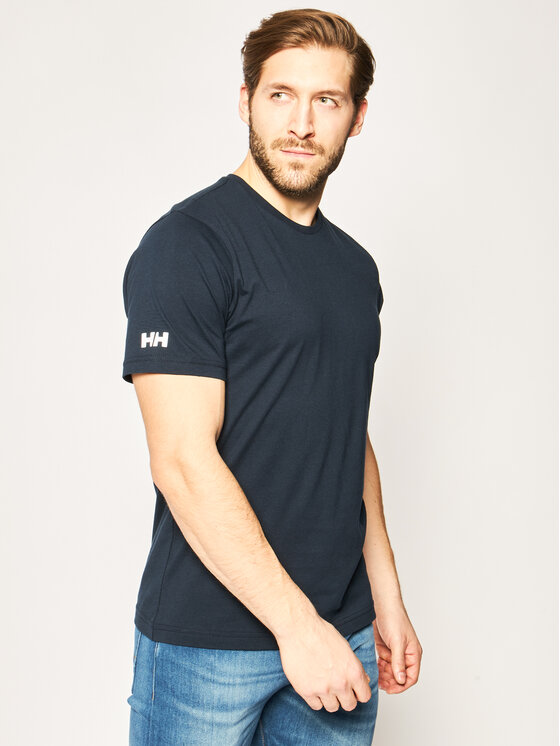 Helly Hansen T-Shirt Crew 33995 Granatowy Regular Fit