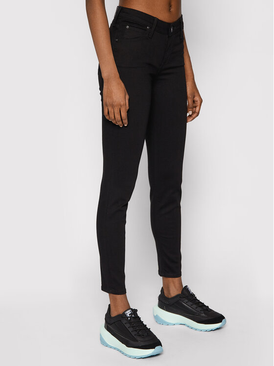 Lee Jeansy Skinny Fit Scarlett L526FS47 Czarny Skinny Fit