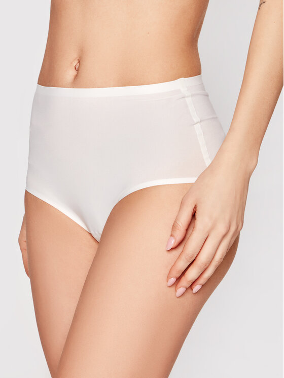 Chantelle Figi klasyczne z wysokim stanem Soft Stretch C26470 Biały
