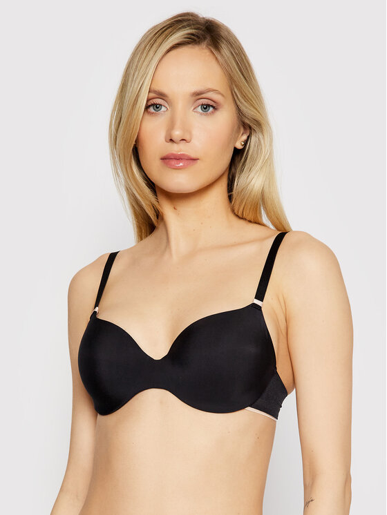 SPANX Biustonosz bezszwowy Bra-llelujah!® Lightly Lined Wireless 30017R  Czarny