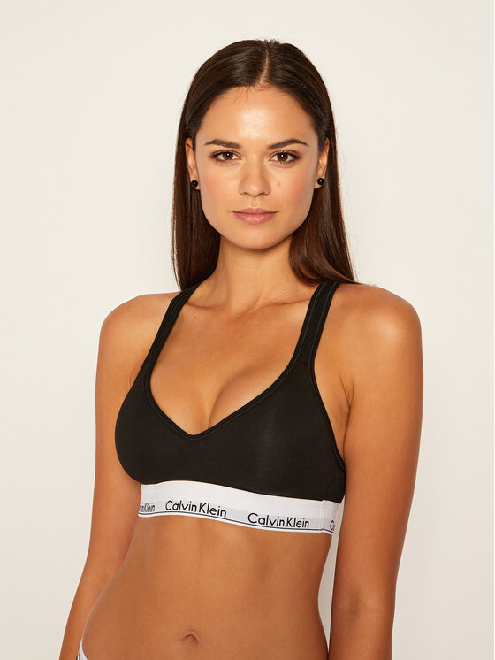 Calvin Klein Underwear Biustonosz top 000QF1654E Czarny