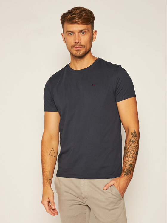 Tommy Hilfiger T-Shirt 2S87904671 Granatowy Regular Fit