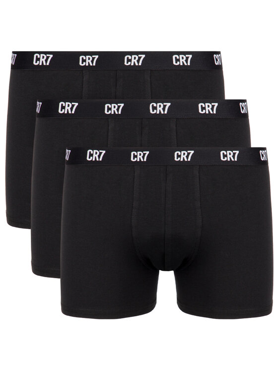 Cristiano Ronaldo CR7 Komplet 3 par bokserek Basic Trunk 3-Pack 8100-49-900 Czarny