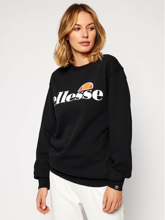 Ellesse Bluza Agata SGS03238 Czarny Regular Fit