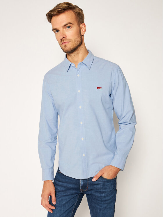 Levi's Koszula Ls Battery Hm 86625-0005 Niebieski Slim Fit