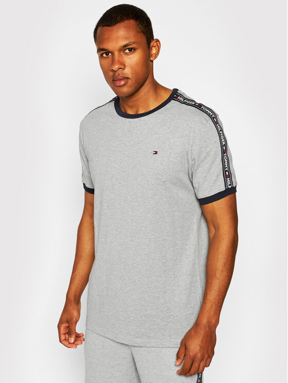 Tommy Hilfiger T-Shirt UM0UM00562 Szary Regular Fit