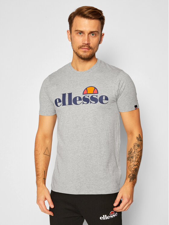 Ellesse T-Shirt Sl Prado SHC07405 Szary Regular Fit