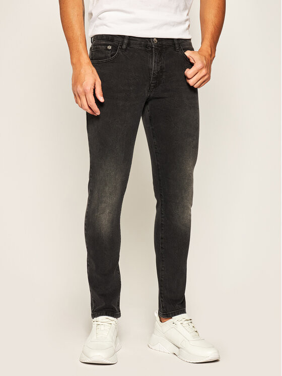 Iceberg Jeansy Slim Fit 20EI1P02SK16003 Czarny Slim Fit