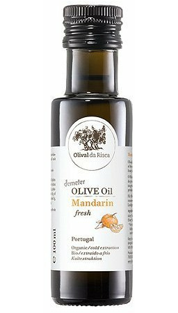Portugalska oliwa EKO BIODYNAMICZNA-DEMETER z mandarynką Olival da Risca 100ml