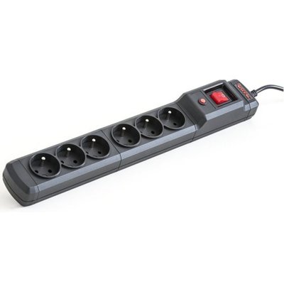 Armac Listwa Zasilająca MULTI M6 (6 GNIAZD) 2.5m czarna M6/25/CZ