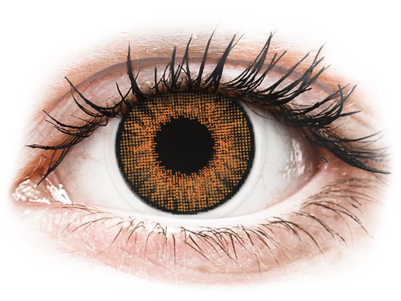 Air Optix Colors - Honey - zerówki (2 soczewki)