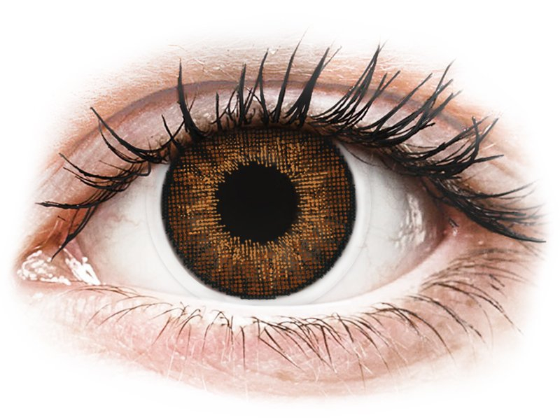 Air Optix Colors - Brown - zerówki (2 soczewki)