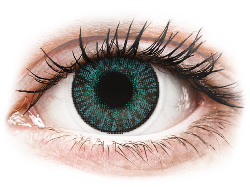 FreshLook ColorBlends Brilliant Blue - korekcyjne (2 soczewki)