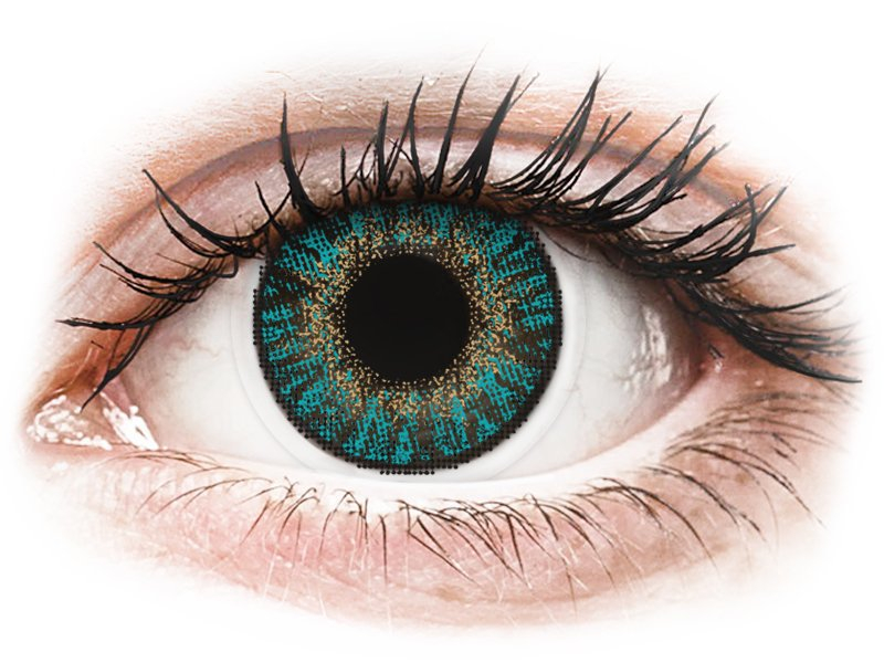 FreshLook ColorBlends Turquoise - korekcyjne (2 soczewki)