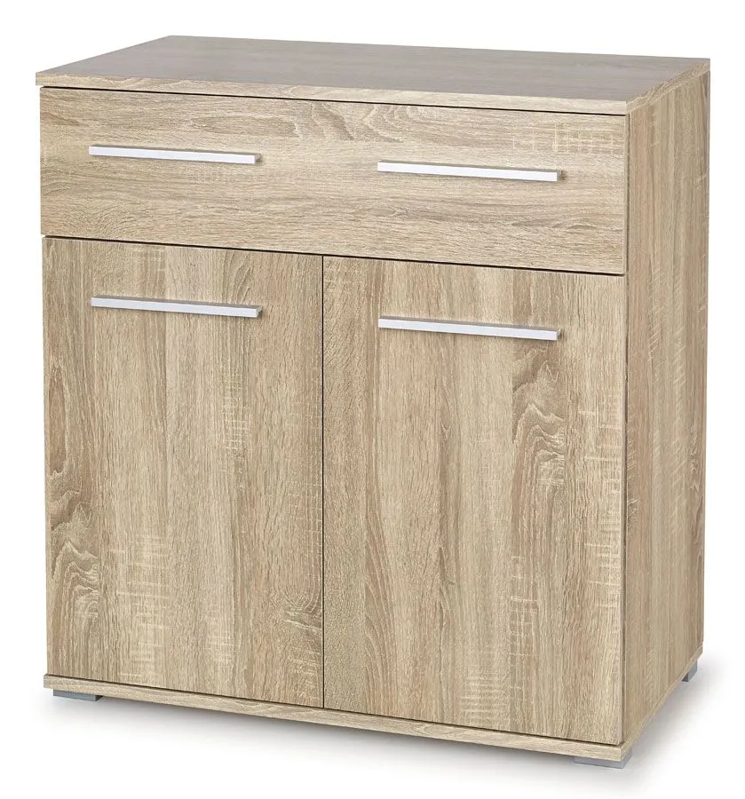 Minimalistyczna komoda Kaloe C6 - dąb sonoma