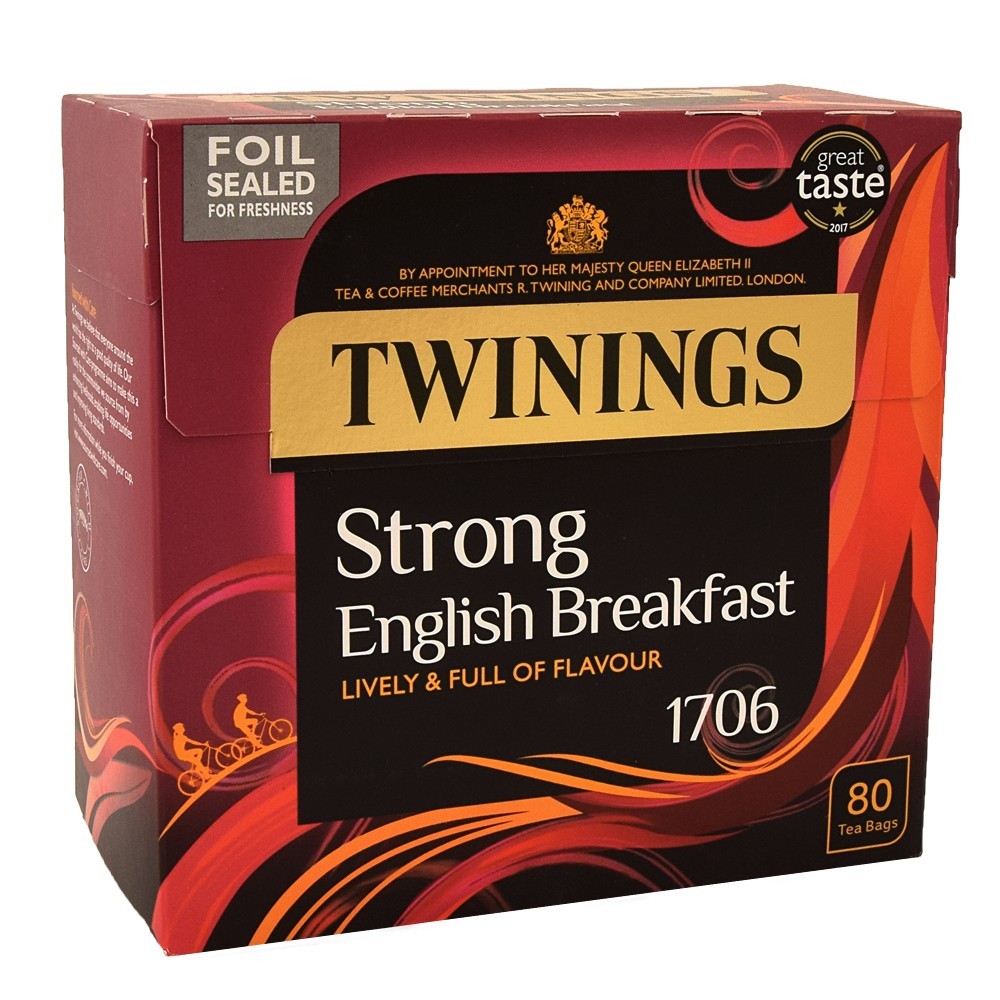 Twinings Strong English Breakfast 80 saszetek