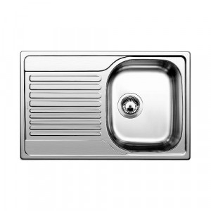 Blanco TIPO 45S COMPACT stal gładka matowa 513441